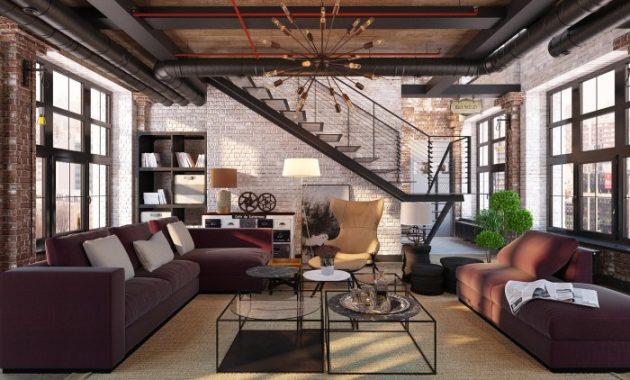 Wohnzimmer Möbel Industrial Style Ein Einrichtungsguide