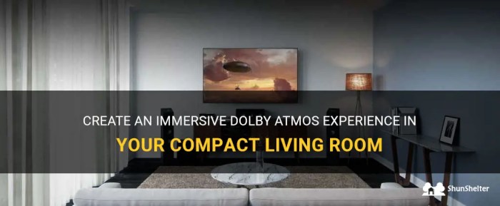 Dolby atmos wohnzimmer