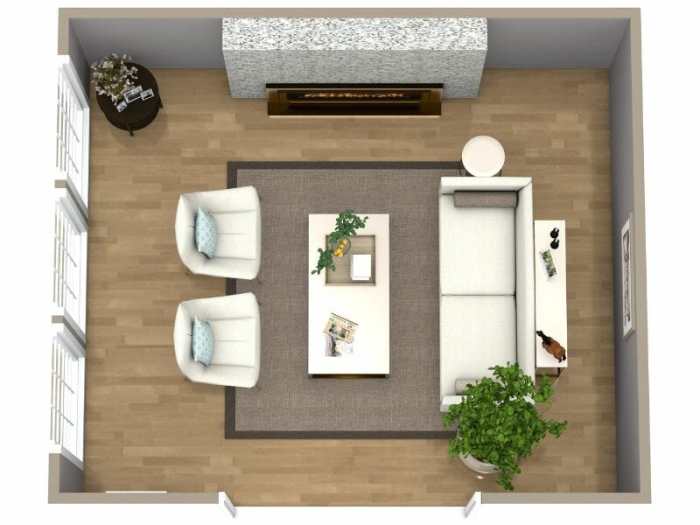 Placement livingroom apartment layouts