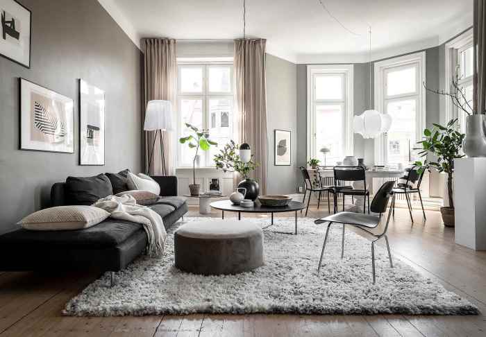 Wohnzimmer grau und beige