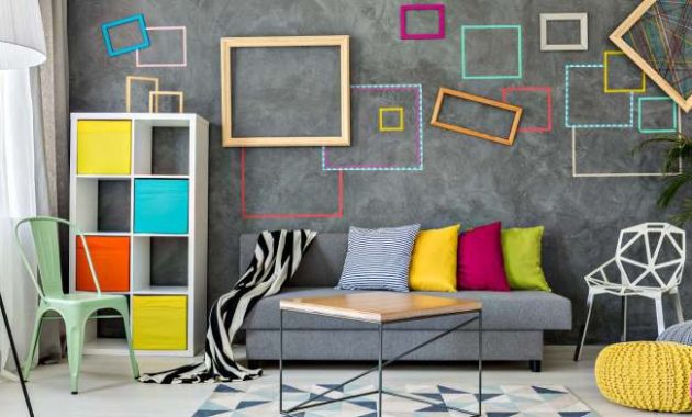 DIY Wohnzimmer Wand Ideen & Anleitung